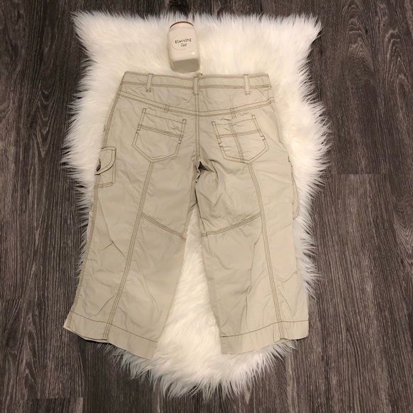 Legging cargo pour femme avec plusieurs poches pour femme - Taille haute - Élastique - Pantalon de jogging uni